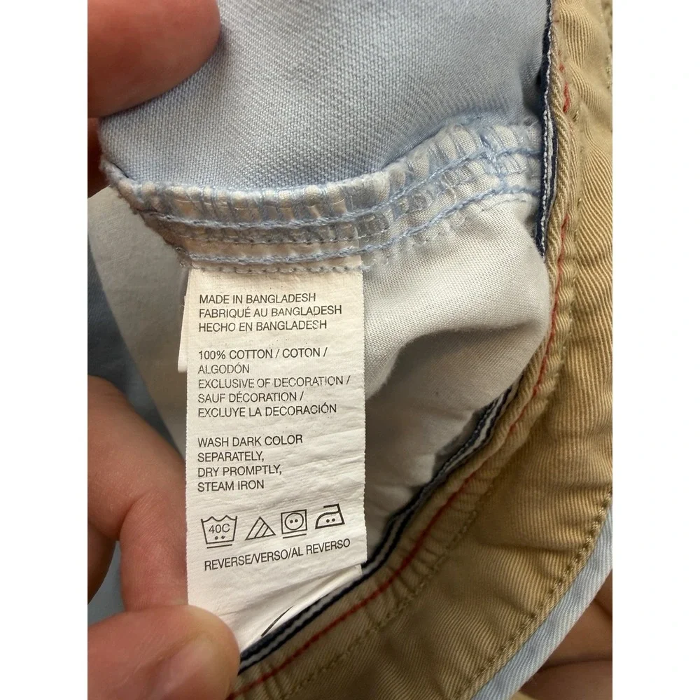IZOD Saltwater Stretch Chino Shorts Men's 40x 9.5